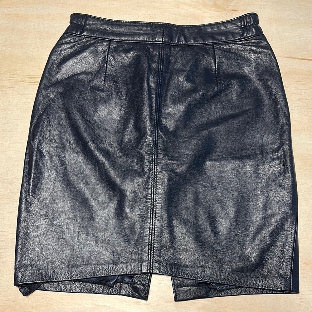 Leather Skirt